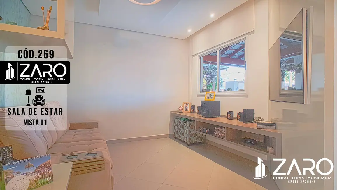 Foto 1 de Casa de Condomínio com 3 quartos à venda, 160m2 em Parque Mãe Preta, Rio Claro - SP