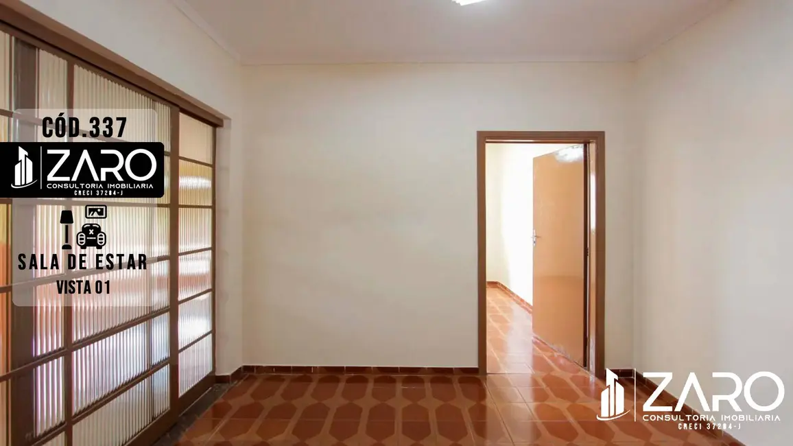 Foto 1 de Casa com 2 quartos à venda, 105m2 em Estádio, Rio Claro - SP