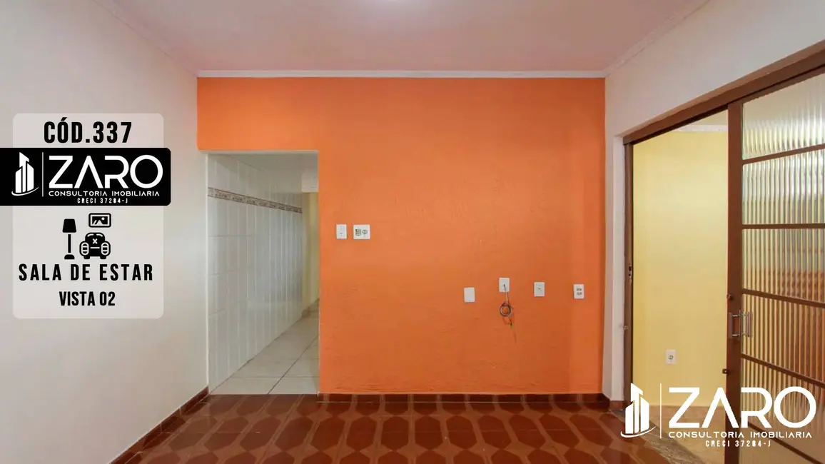 Foto 2 de Casa com 2 quartos à venda, 105m2 em Estádio, Rio Claro - SP