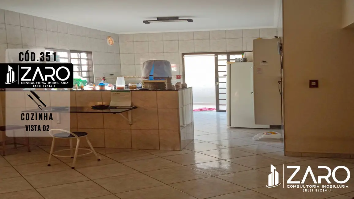 Foto 3 de Casa com 3 quartos à venda, 250m2 em Parque Mãe Preta, Rio Claro - SP