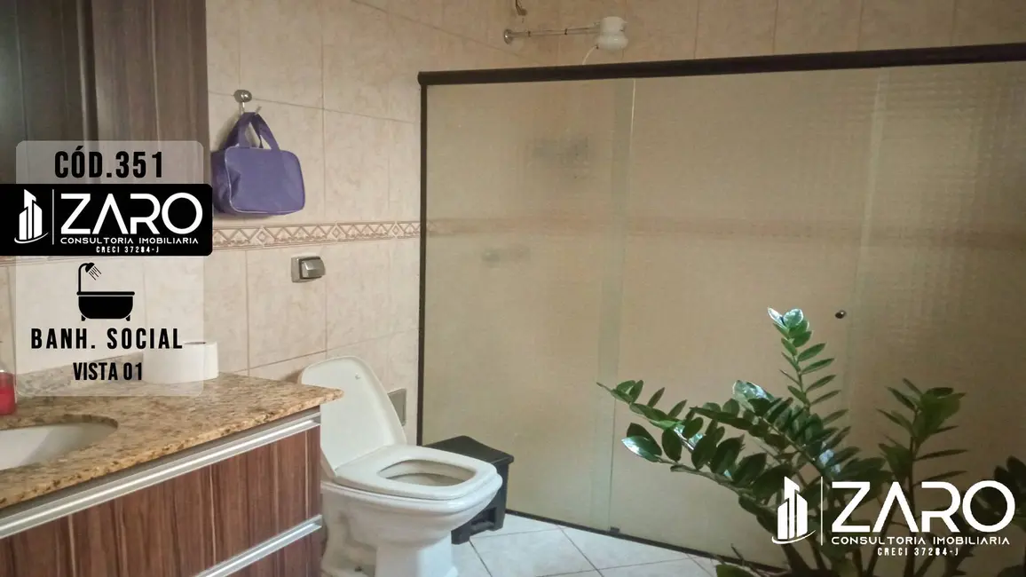 Foto 9 de Casa com 3 quartos à venda, 250m2 em Parque Mãe Preta, Rio Claro - SP