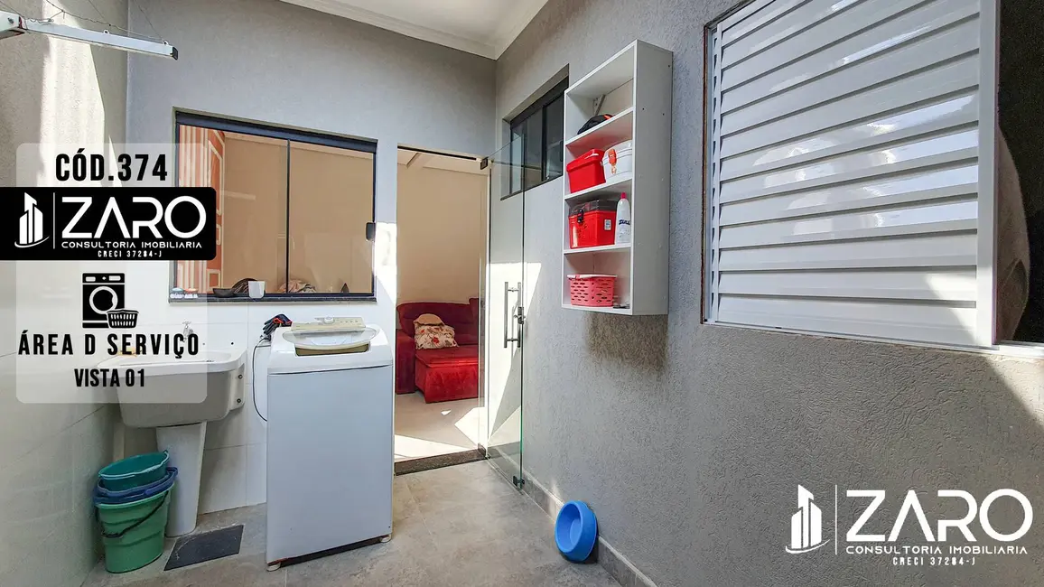 Foto 6 de Sobrado com 3 quartos à venda, 160m2 em Jardim São Caetano II, Rio Claro - SP