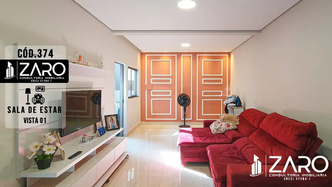 Foto 1 de Sobrado com 3 quartos à venda, 160m2 em Jardim São Caetano II, Rio Claro - SP