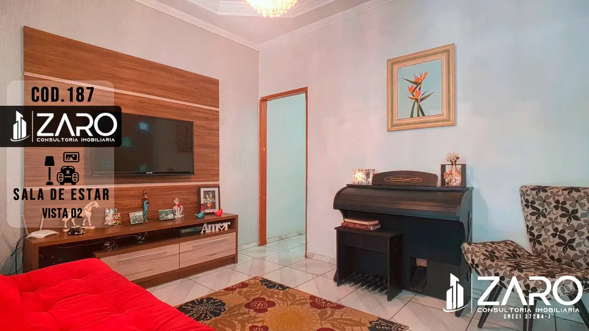 Foto 2 de Casa com 2 quartos à venda, 125m2 em Parque Mãe Preta, Rio Claro - SP