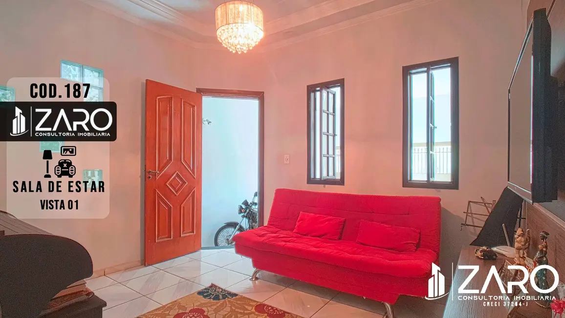 Foto 1 de Casa com 2 quartos à venda, 125m2 em Parque Mãe Preta, Rio Claro - SP