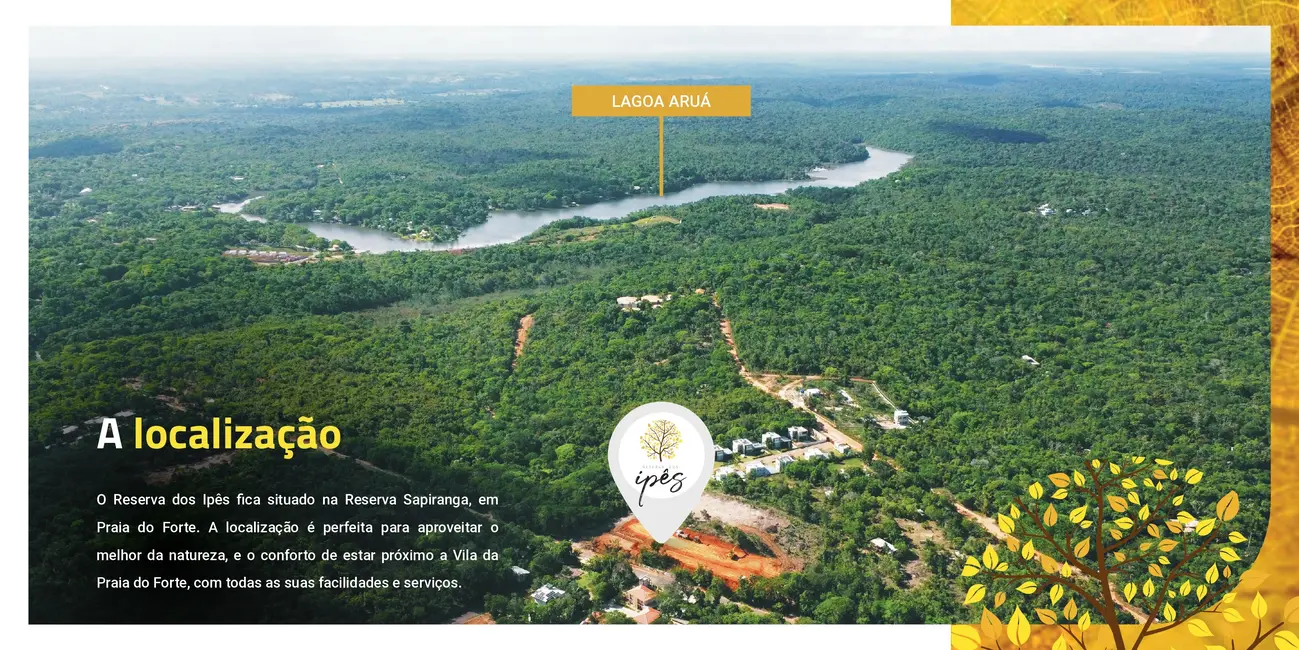 Foto 3 de Casa de Condomínio com 3 quartos à venda, 108m2 em Mata De Sao Joao - BA