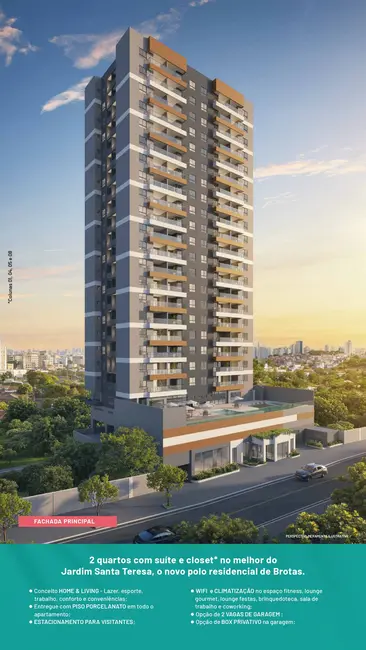 Apartamento com 2 quartos à venda, 54m2 em Santa Teresa, Salvador - BA - imagem 3 Foto 3 de Apartamento com 2 quartos à venda, 54m2 em Santa Teresa, Salvador - BA