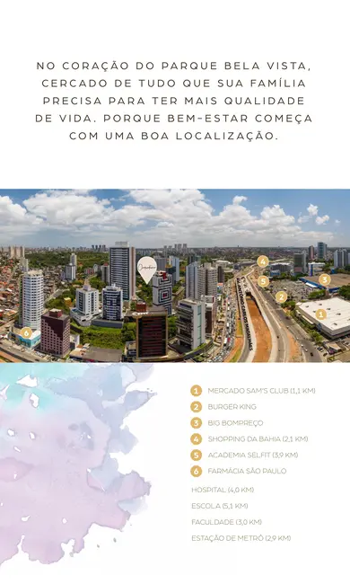 Apartamento com 2 quartos para alugar, 59m2 em Parque Bela Vista, Salvador - BA - imagem 5 Foto 5 de Apartamento com 2 quartos para alugar, 59m2 em Parque Bela Vista, Salvador - BA