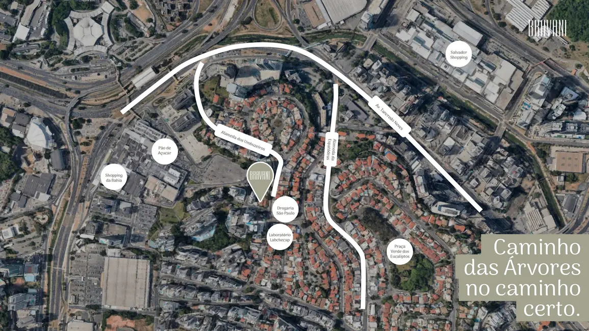 Apartamento com 3 quartos à venda, 103m2 em Caminho das Árvores, Salvador - BA - imagem 3 Foto 3 de Apartamento com 3 quartos à venda, 103m2 em Caminho das Árvores, Salvador - BA