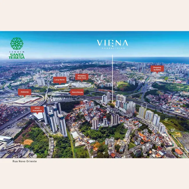 Foto 9 de Apartamento com 2 quartos à venda, 57m2 em Santa Teresa, Salvador - BA