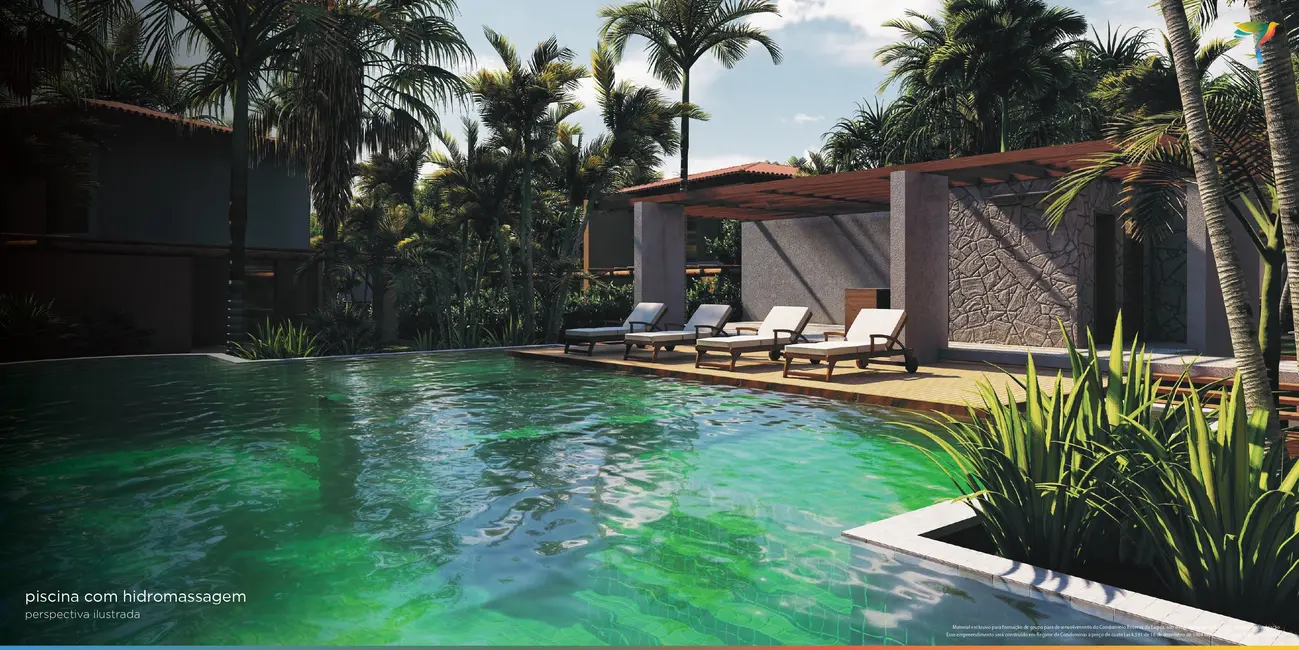 Foto 3 de Casa de Condomínio com 3 quartos à venda, 213m2 em Mata De Sao Joao - BA