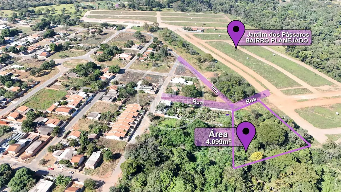 Foto 2 de Terreno / Lote à venda, 4099m2 em Jardim Dom Bosco 2ª Etapa, Aparecida De Goiania - GO
