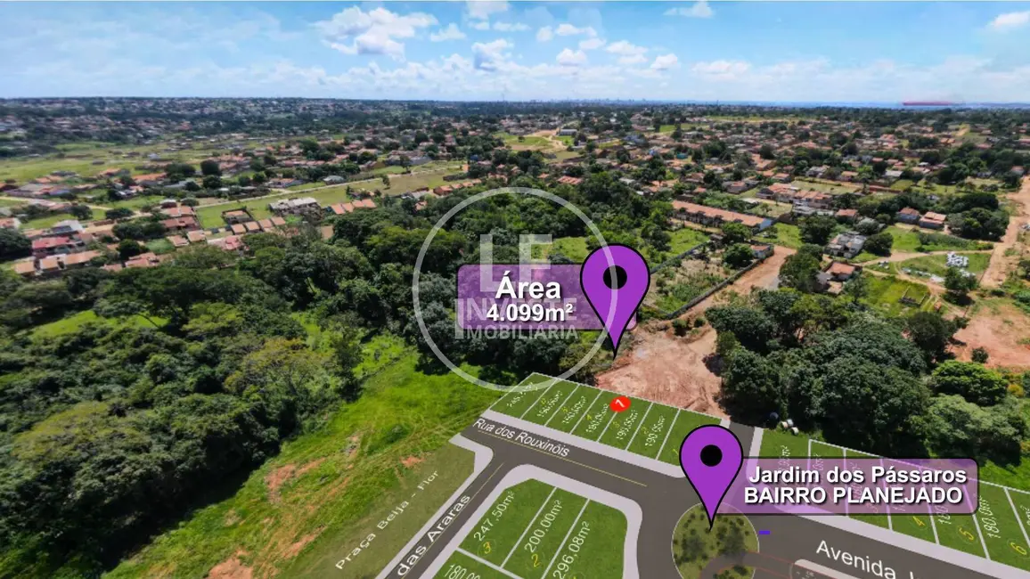 Foto 1 de Terreno / Lote à venda, 4099m2 em Jardim Dom Bosco 2ª Etapa, Aparecida De Goiania - GO