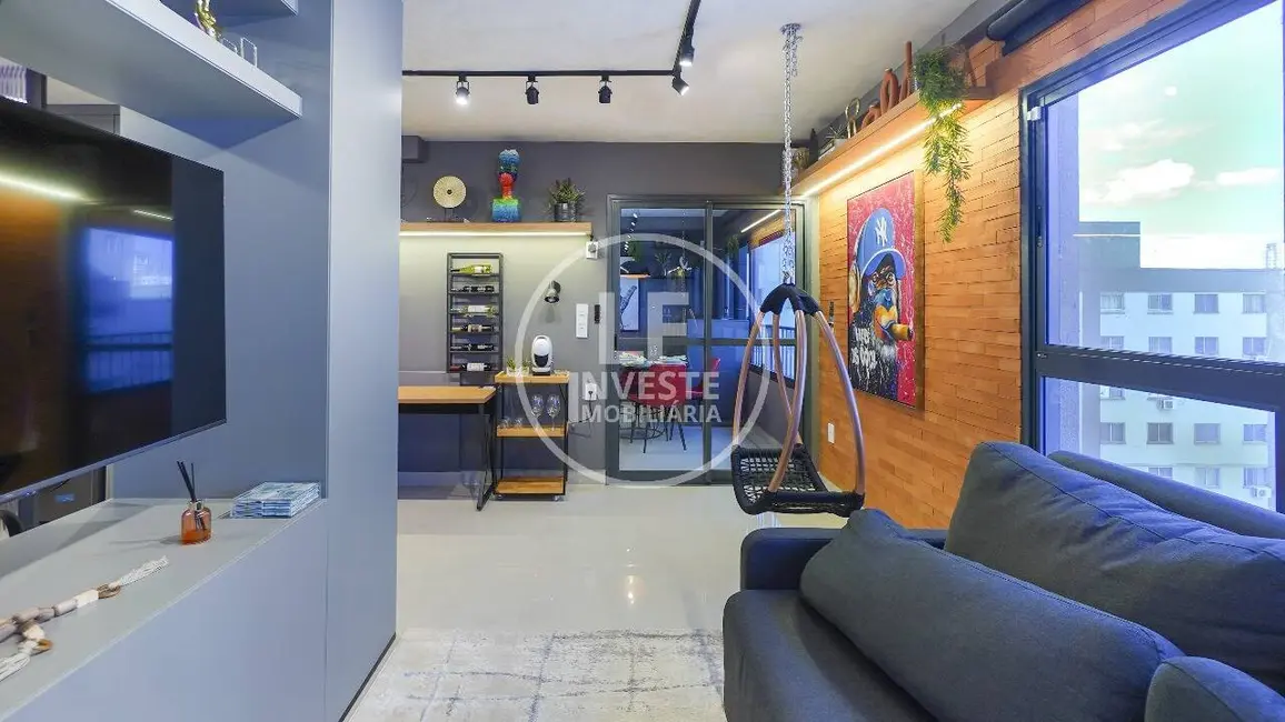 Apartamento com 1 quarto à venda, 52m2 em Setor Bueno, Goiania - GO - imagem 3 Foto 3 de Apartamento com 1 quarto à venda, 52m2 em Setor Bueno, Goiania - GO