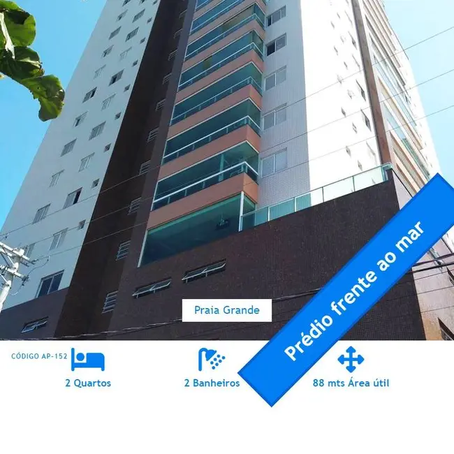 Foto 1 de Apartamento com 2 quartos à venda, 83m2 em Praia Grande - SP