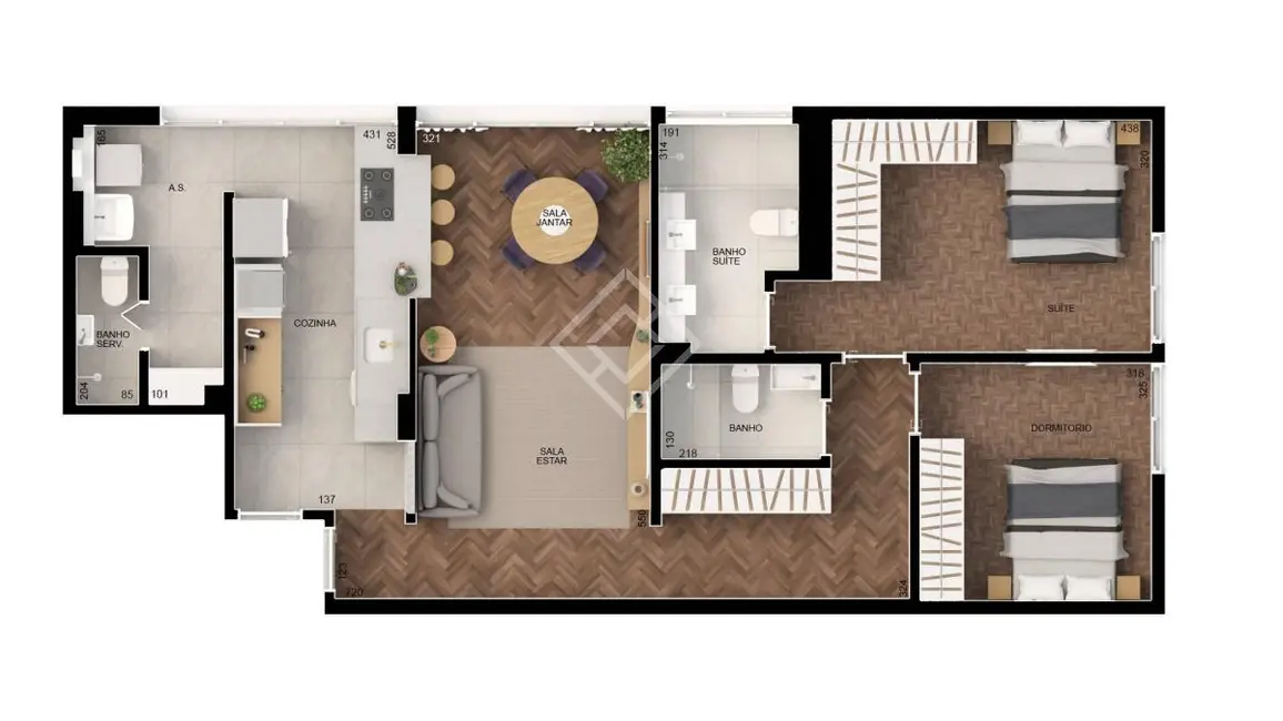 Foto 3 de Apartamento com 2 quartos à venda, 97m2 em Bela Vista, São Paulo - SP