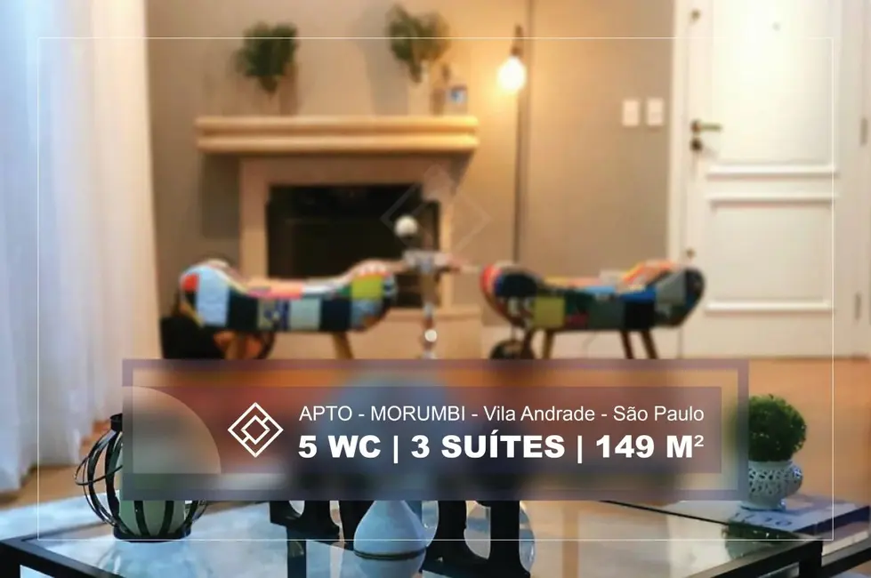 Foto 3 de Apartamento com 3 quartos à venda, 182m2 em Vila Andrade, São Paulo - SP