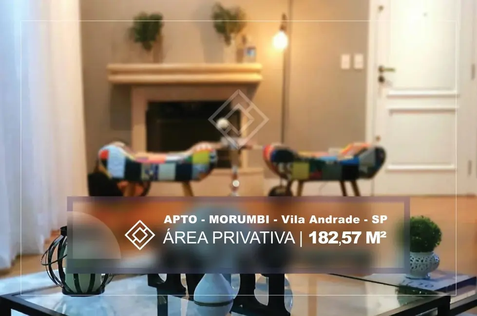 Foto 2 de Apartamento com 3 quartos à venda, 182m2 em Vila Andrade, São Paulo - SP