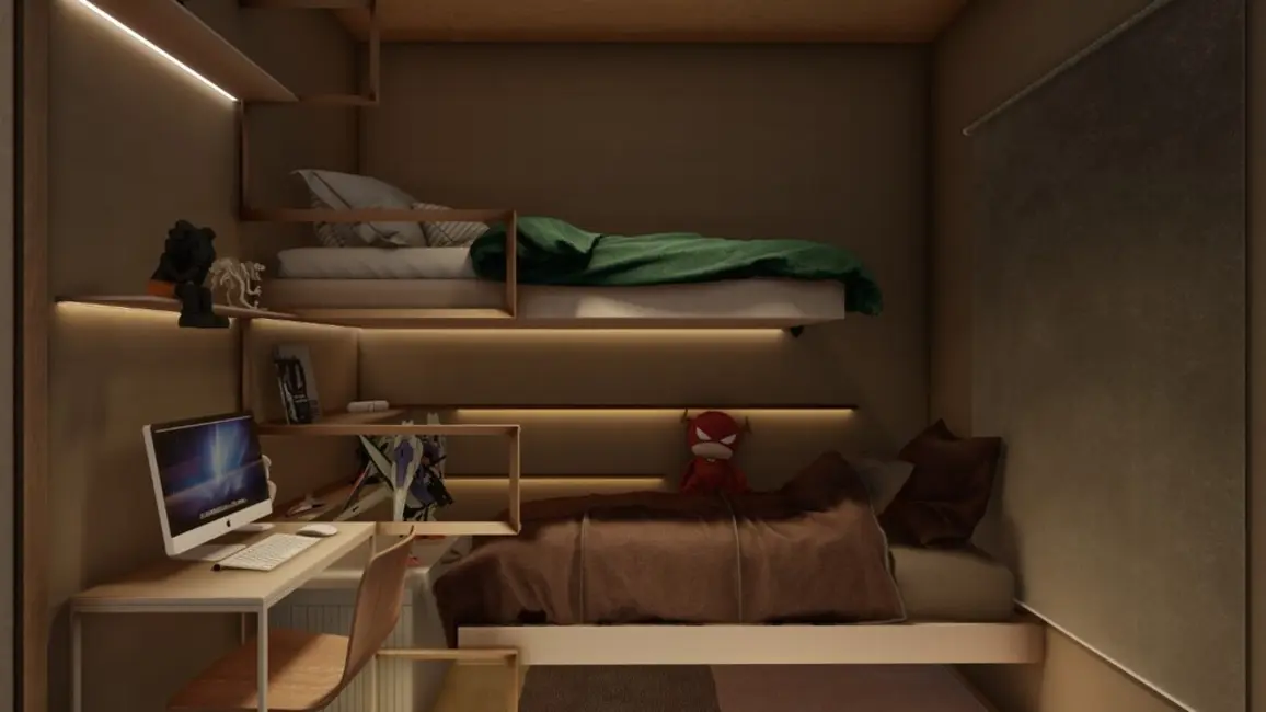 Apartamento com 3 quartos à venda, 106m2 em Mooca, São Paulo - SP - imagem 9 Foto 9 de Apartamento com 3 quartos à venda, 106m2 em Mooca, São Paulo - SP