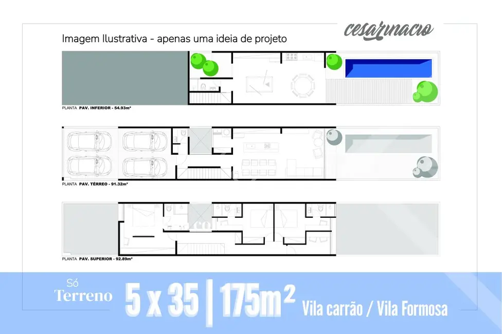 Foto 1 de Terreno / Lote com 2 quartos à venda, 175m2 em Vila Carrão, São Paulo - SP