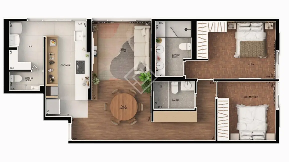 Foto 2 de Apartamento com 2 quartos à venda, 97m2 em Paraíso, São Paulo - SP
