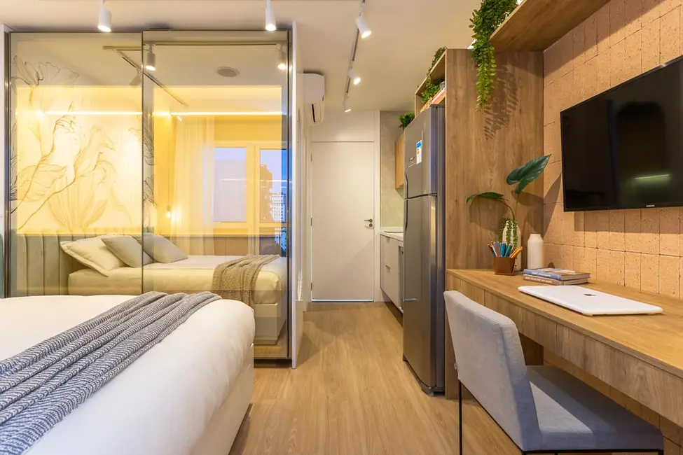 Apartamento com 1 quarto à venda, 21m2 em República, São Paulo - SP - imagem 9 Foto 9 de Apartamento com 1 quarto à venda, 21m2 em República, São Paulo - SP