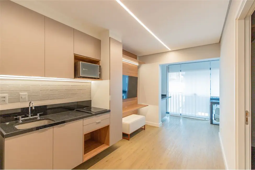 Apartamento com 1 quarto à venda, 34m2 em Pinheiros, São Paulo - SP - imagem 3 Foto 3 de Apartamento com 1 quarto à venda, 34m2 em Pinheiros, São Paulo - SP