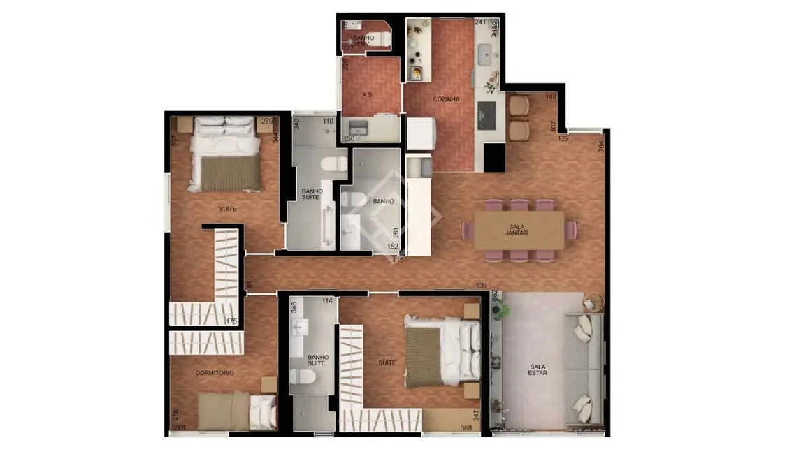 Foto 3 de Apartamento com 3 quartos à venda, 107m2 em Higienópolis, São Paulo - SP