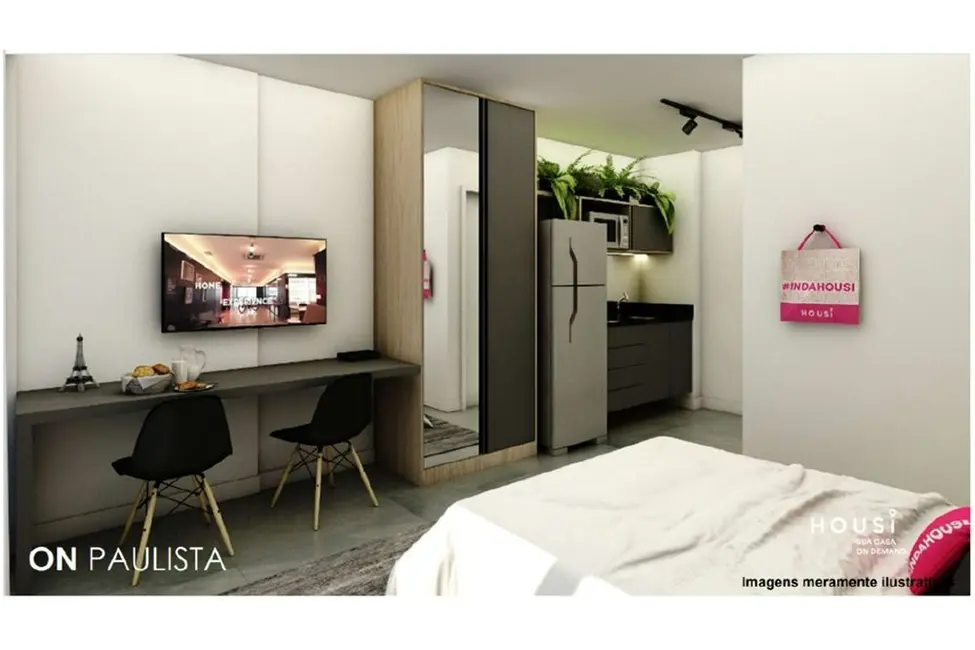 Foto 5 de Apartamento com 1 quarto à venda, 20m2 em Paraíso, São Paulo - SP