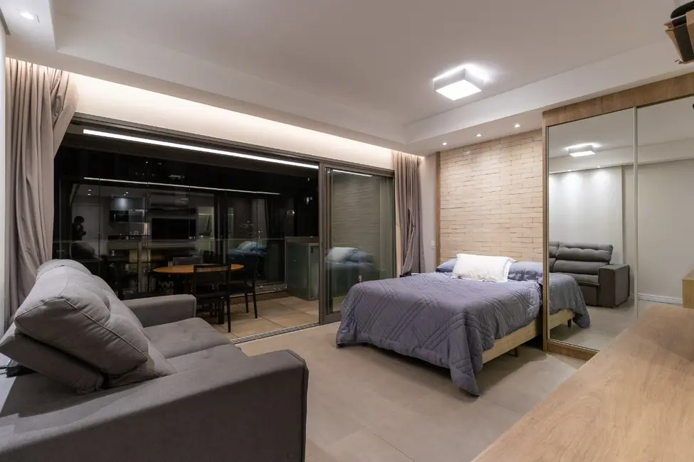 Apartamento com 1 quarto à venda, 40m2 em Brooklin Paulista, São Paulo - SP - imagem 2 Foto 2 de Apartamento com 1 quarto à venda, 40m2 em Brooklin Paulista, São Paulo - SP