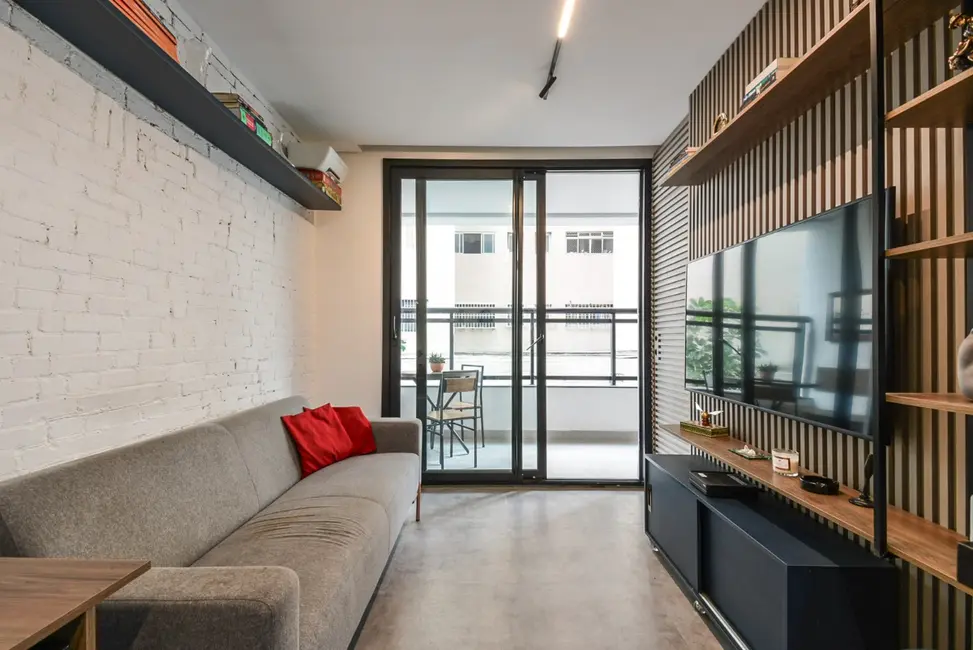 Foto 3 de Apartamento com 1 quarto à venda, 38m2 em Indianópolis, São Paulo - SP