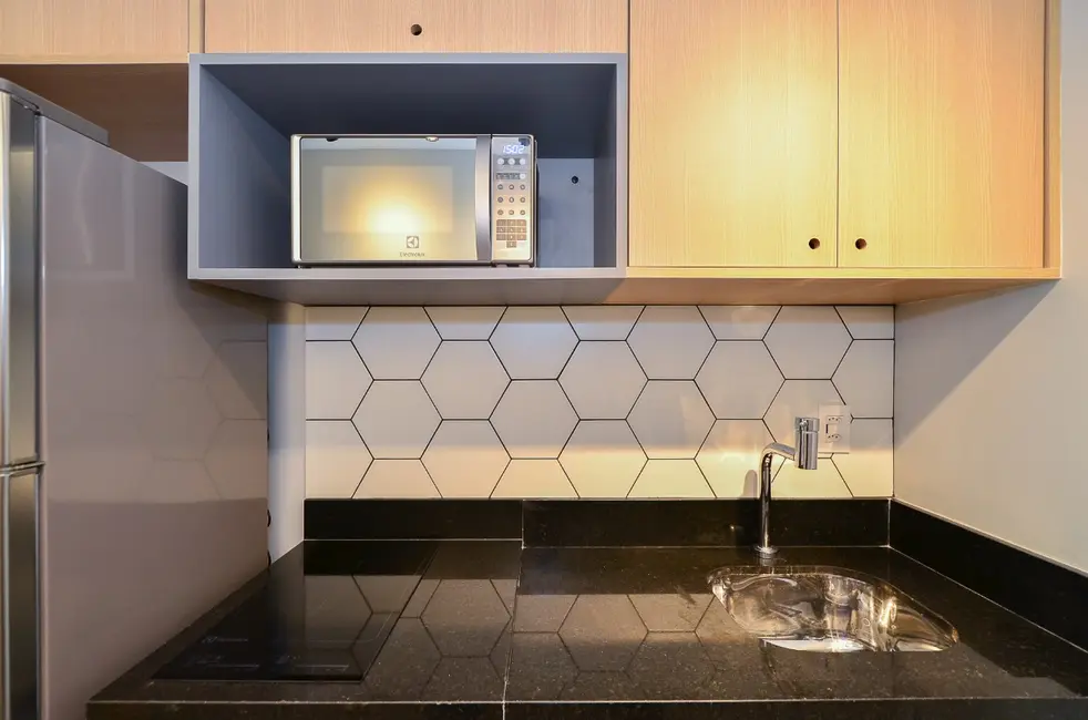 Apartamento com 1 quarto à venda, 29m2 em Moema, São Paulo - SP - imagem 3 Foto 3 de Apartamento com 1 quarto à venda, 29m2 em Moema, São Paulo - SP