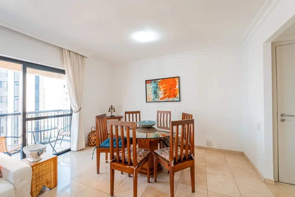 Apartamento com 3 quartos à venda, 117m2 em Indianópolis, São Paulo - SP - imagem 4 Foto 4 de Apartamento com 3 quartos à venda, 117m2 em Indianópolis, São Paulo - SP