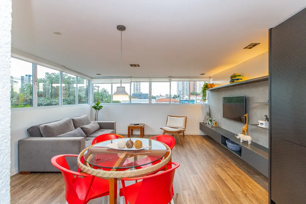 Apartamento com 1 quarto para alugar, 64m2 em Chácara Santo Antônio (Zona Sul), São Paulo - SP - imagem 1 Foto 1 de Apartamento com 1 quarto para alugar, 64m2 em Chácara Santo Antônio (Zona Sul), São Paulo - SP