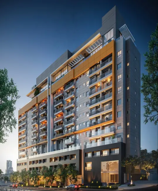 Apartamento com 1 quarto à venda, 27m2 em Chácara Santo Antônio (Zona Sul), São Paulo - SP - imagem 2 Foto 2 de Apartamento com 1 quarto à venda, 27m2 em Chácara Santo Antônio (Zona Sul), São Paulo - SP