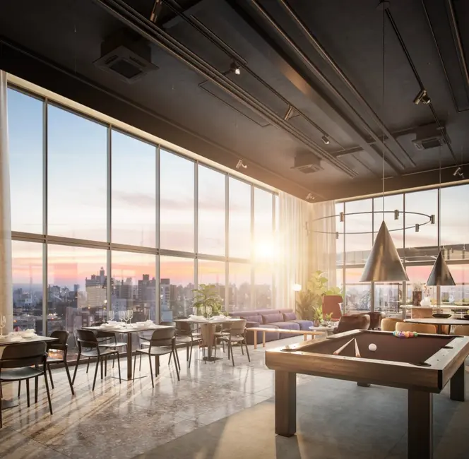 Apartamento com 1 quarto à venda, 27m2 em Chácara Santo Antônio (Zona Sul), São Paulo - SP - imagem 8 Foto 8 de Apartamento com 1 quarto à venda, 27m2 em Chácara Santo Antônio (Zona Sul), São Paulo - SP