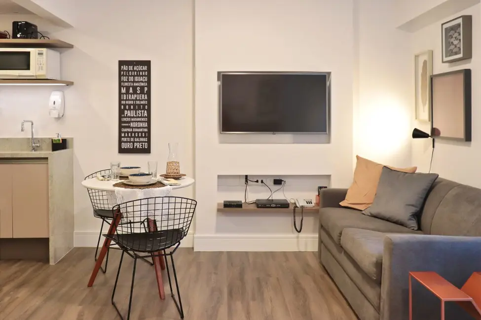 Loft / Flat com 1 quarto à venda, 31m2 em Jardim Paulista, São Paulo - SP - imagem 4 Foto 4 de Loft / Flat com 1 quarto à venda, 31m2 em Jardim Paulista, São Paulo - SP