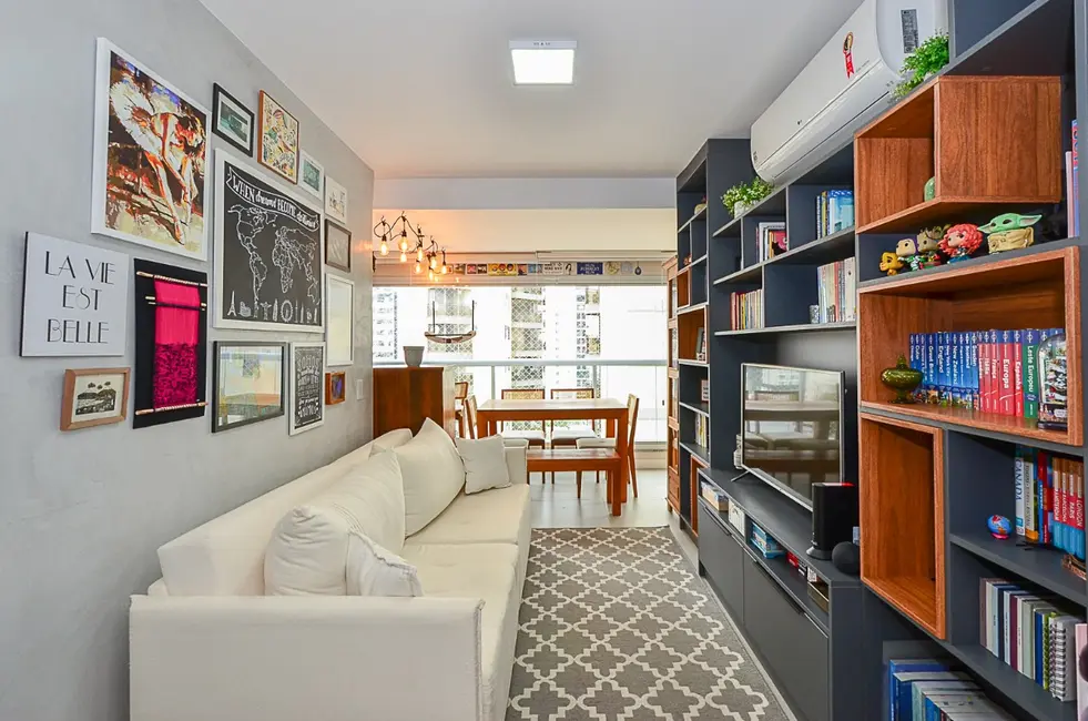 Apartamento com 1 quarto à venda, 48m2 em Indianópolis, São Paulo - SP - imagem 2 Foto 2 de Apartamento com 1 quarto à venda, 48m2 em Indianópolis, São Paulo - SP