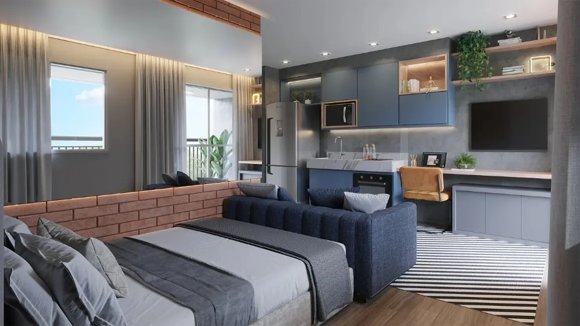 Foto 2 de Apartamento com 1 quarto à venda, 30m2 em Vila Olímpia, São Paulo - SP