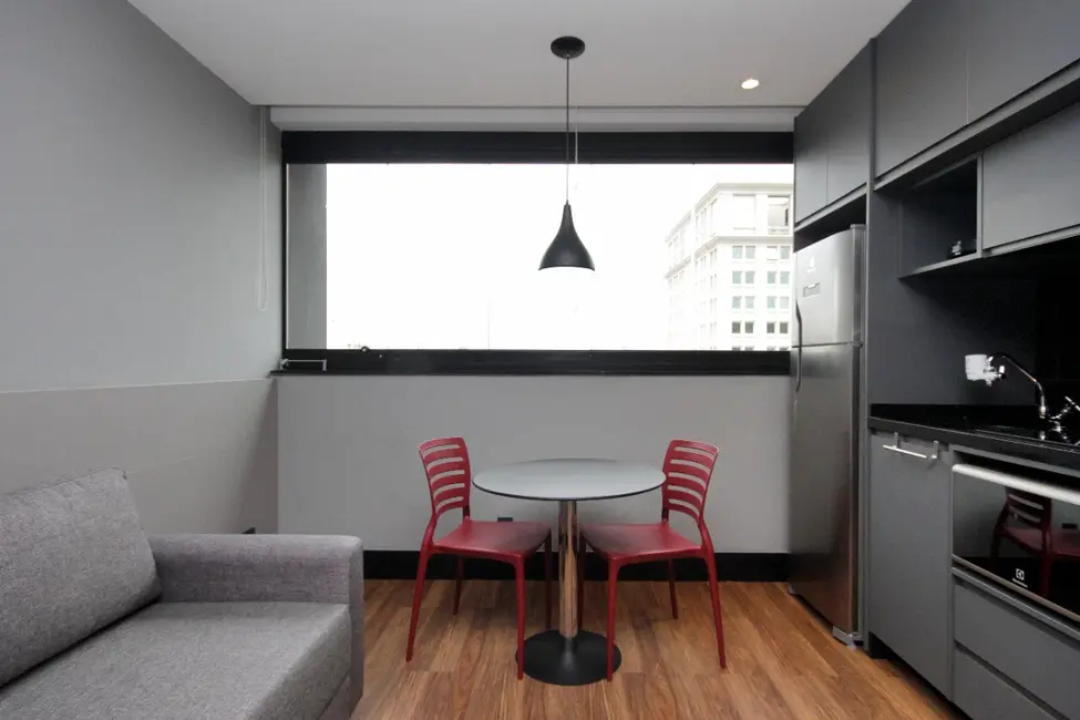 Apartamento com 1 quarto à venda, 28m2 em Vila Olímpia, São Paulo - SP - imagem 9 Foto 9 de Apartamento com 1 quarto à venda, 28m2 em Vila Olímpia, São Paulo - SP