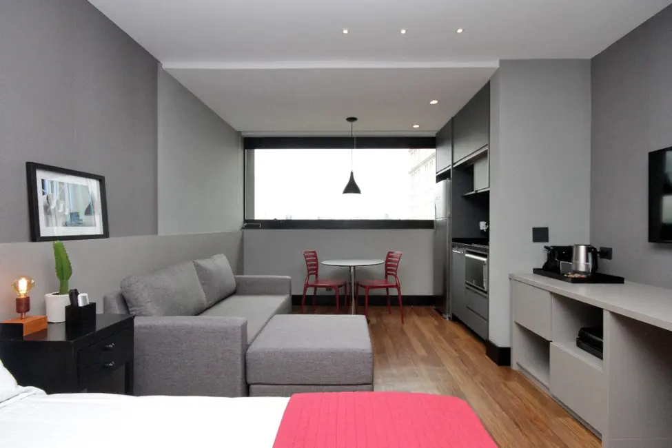Apartamento com 1 quarto à venda, 28m2 em Vila Olímpia, São Paulo - SP - imagem 4 Foto 4 de Apartamento com 1 quarto à venda, 28m2 em Vila Olímpia, São Paulo - SP
