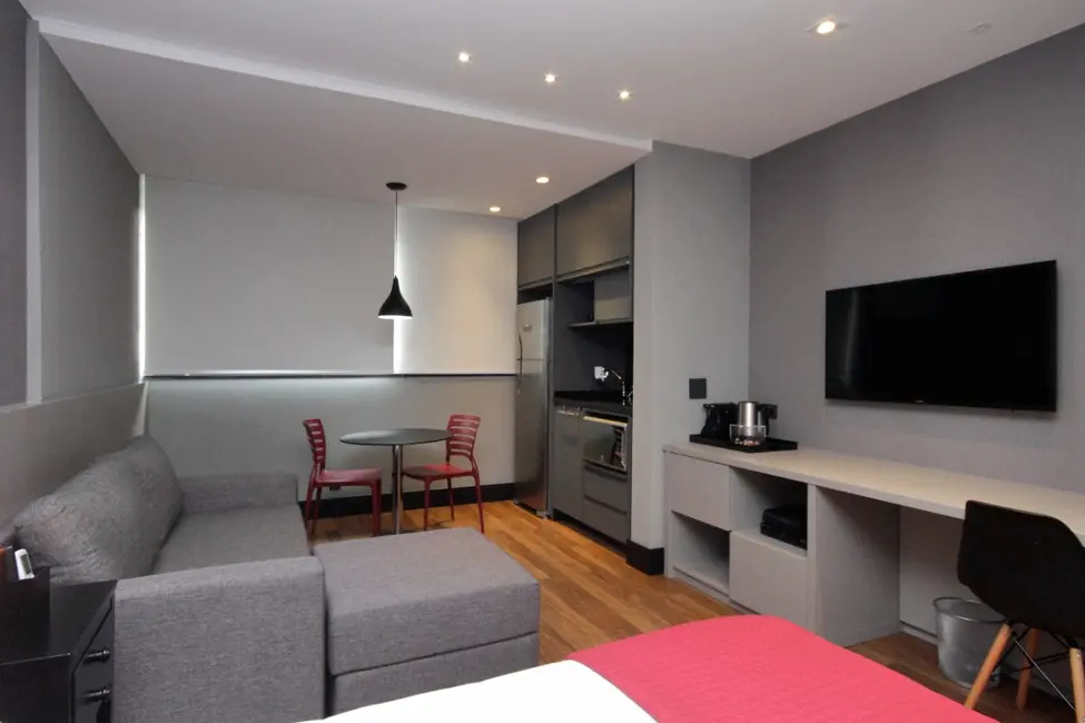 Apartamento com 1 quarto à venda, 28m2 em Vila Olímpia, São Paulo - SP - imagem 6 Foto 6 de Apartamento com 1 quarto à venda, 28m2 em Vila Olímpia, São Paulo - SP
