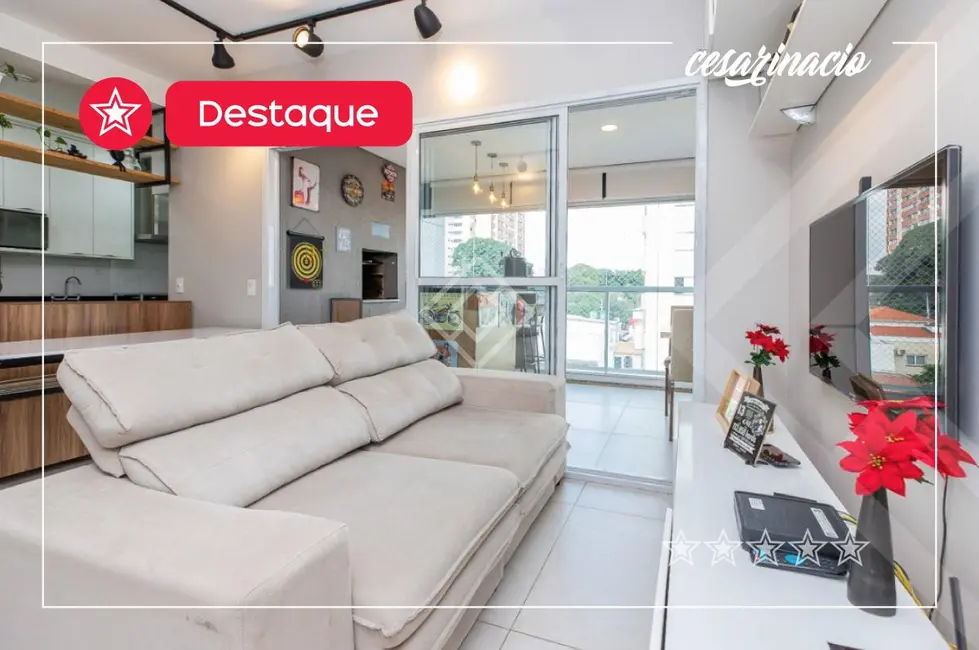 Apartamento com 3 quartos à venda, 79m2 em Chácara Santo Antônio (Zona Sul), São Paulo - SP - imagem 1 Foto 1 de Apartamento com 3 quartos à venda, 79m2 em Chácara Santo Antônio (Zona Sul), São Paulo - SP