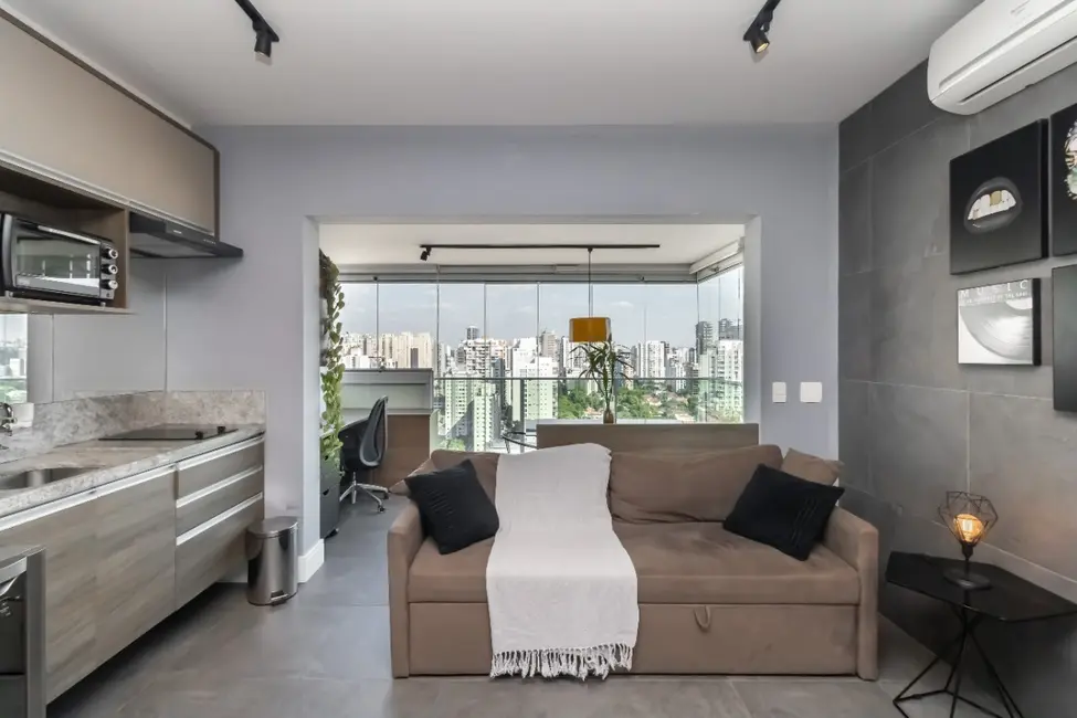 Foto 4 de Apartamento com 1 quarto à venda, 41m2 em Cidade Monções, São Paulo - SP