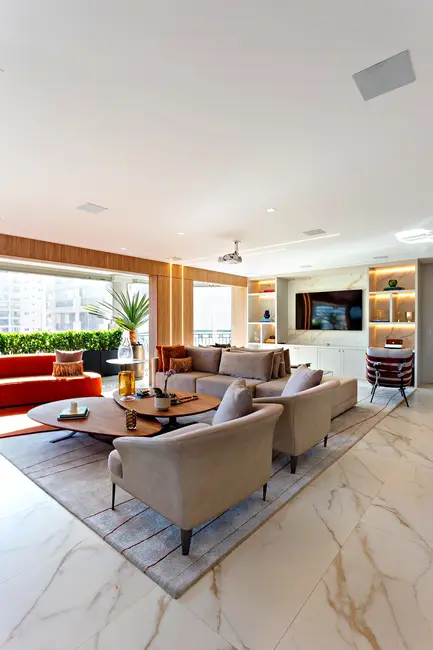 Apartamento com 3 quartos à venda, 238m2 em Brooklin Paulista, São Paulo - SP - imagem 4 Foto 4 de Apartamento com 3 quartos à venda, 238m2 em Brooklin Paulista, São Paulo - SP