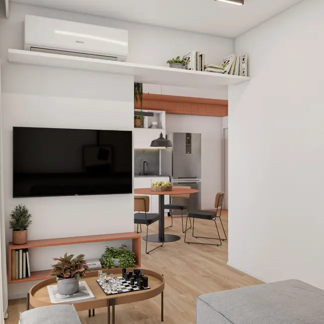 Apartamento com 1 quarto à venda, 47m2 em Vila Mariana, São Paulo - SP - imagem 7 Foto 7 de Apartamento com 1 quarto à venda, 47m2 em Vila Mariana, São Paulo - SP