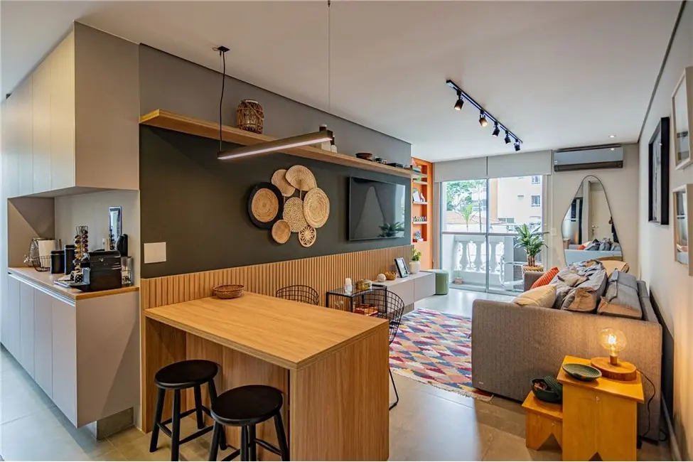 Apartamento com 1 quarto à venda, 57m2 em Indianópolis, São Paulo - SP - imagem 4 Foto 4 de Apartamento com 1 quarto à venda, 57m2 em Indianópolis, São Paulo - SP