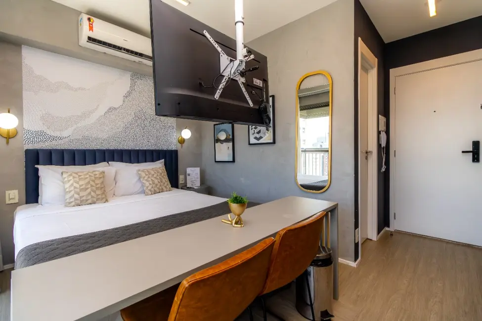 Apartamento com 1 quarto à venda, 25m2 em Indianópolis, São Paulo - SP - imagem 5 Foto 5 de Apartamento com 1 quarto à venda, 25m2 em Indianópolis, São Paulo - SP