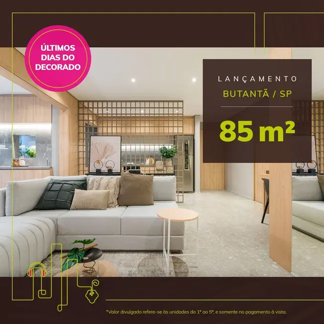 Apartamento com 3 quartos à venda, 85m2 em Butantã, São Paulo - SP - imagem 5 Foto 5 de Apartamento com 3 quartos à venda, 85m2 em Butantã, São Paulo - SP