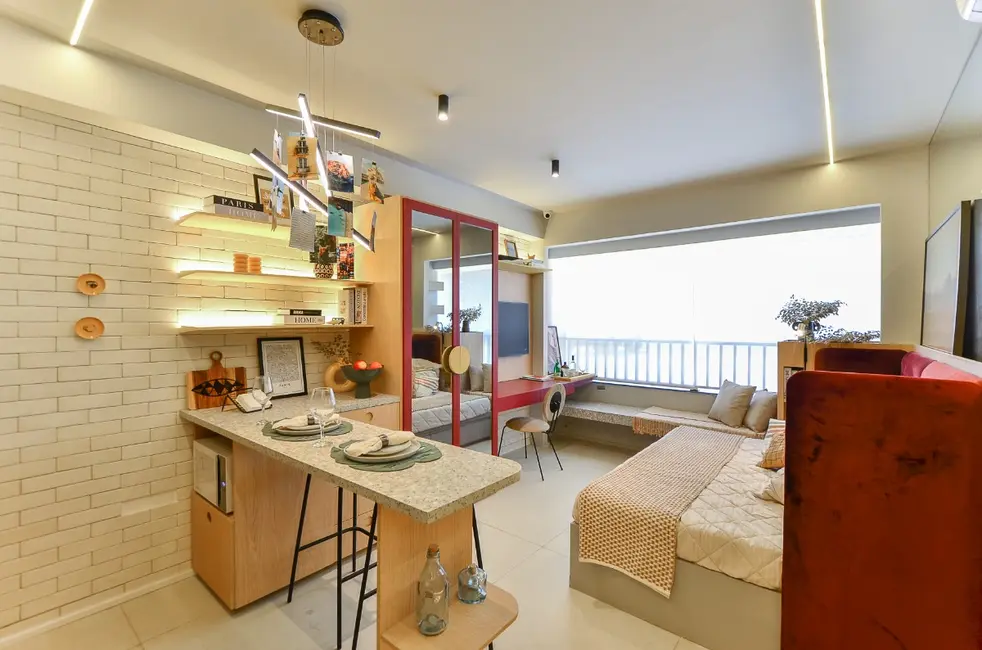 Apartamento com 1 quarto à venda, 48m2 em Campo Belo, São Paulo - SP - imagem 7 Foto 7 de Apartamento com 1 quarto à venda, 48m2 em Campo Belo, São Paulo - SP